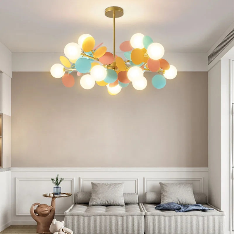 Colorful Art Tree Chandelier