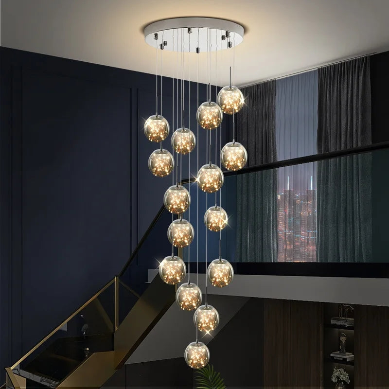 Spiral Staircase Chandelier