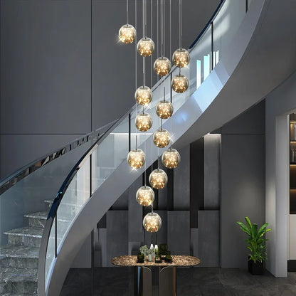 Spiral Staircase Chandelier