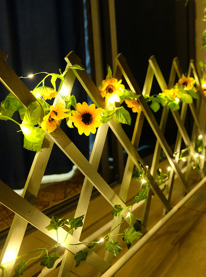 Solar Sunflower Garland