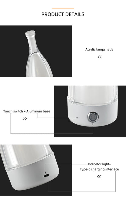 Rechargeable Bottle Lamp