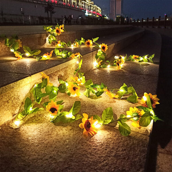 Solar Sunflower Garland