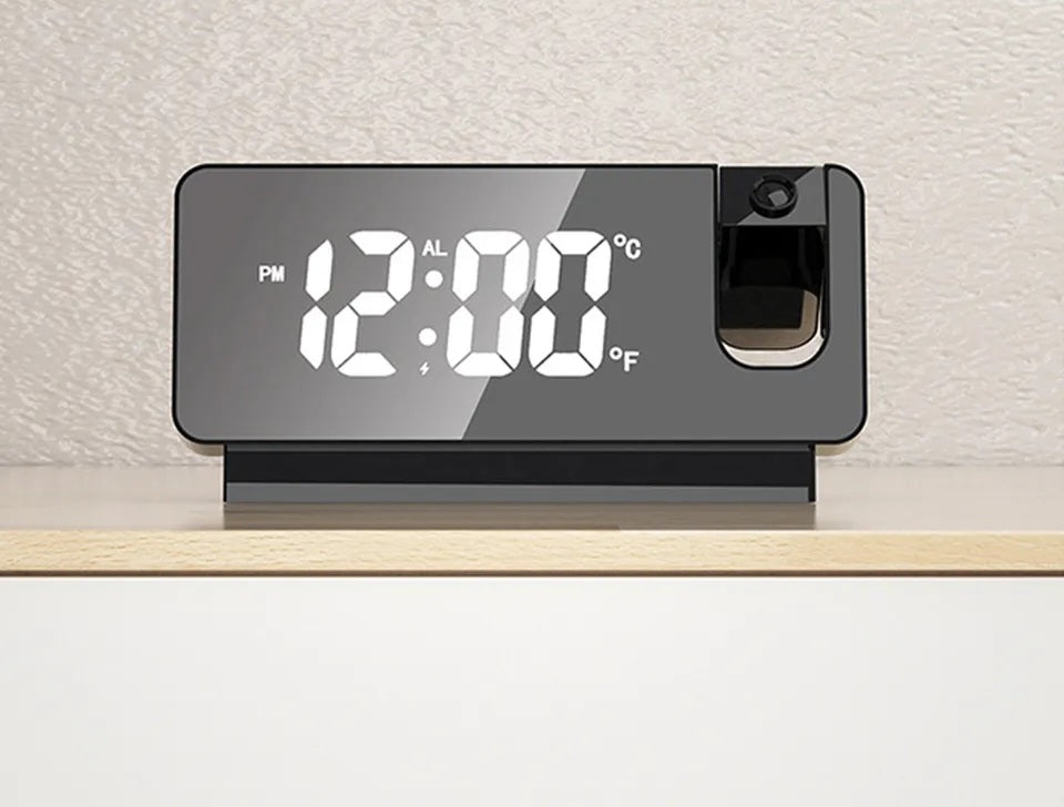 Digital Projection Alarm Clock