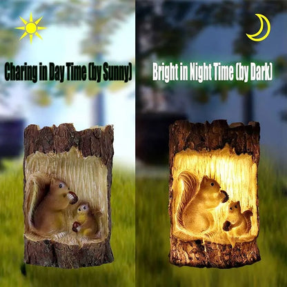 Solar Squirrel Stake Light