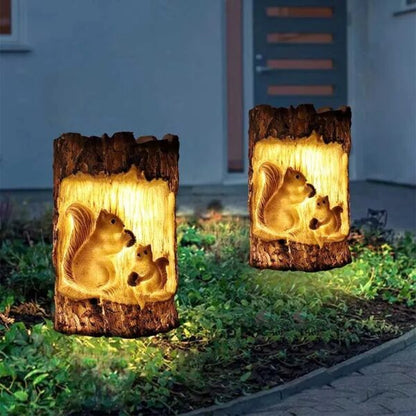 Solar Squirrel Stake Light