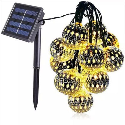 Moroccan Metal Balls String Light