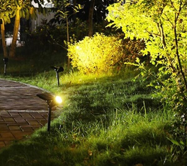 Solar Lawn Spotlight