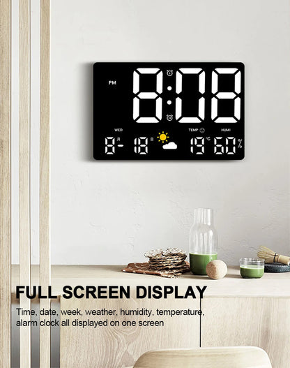 Digital Electronic Wall Clock