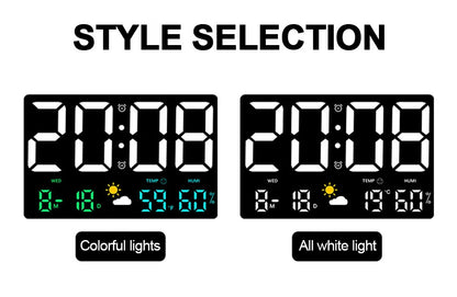 Digital Electronic Wall Clock