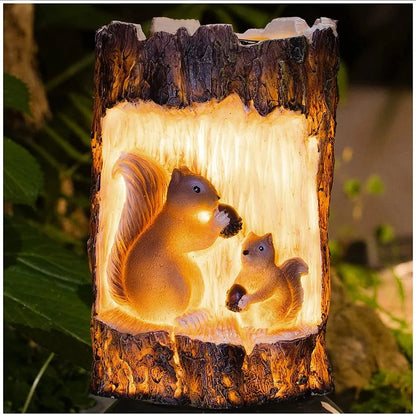 Solar Squirrel Stake Light