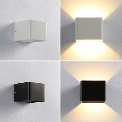 Aluminium Square LED Wall Light